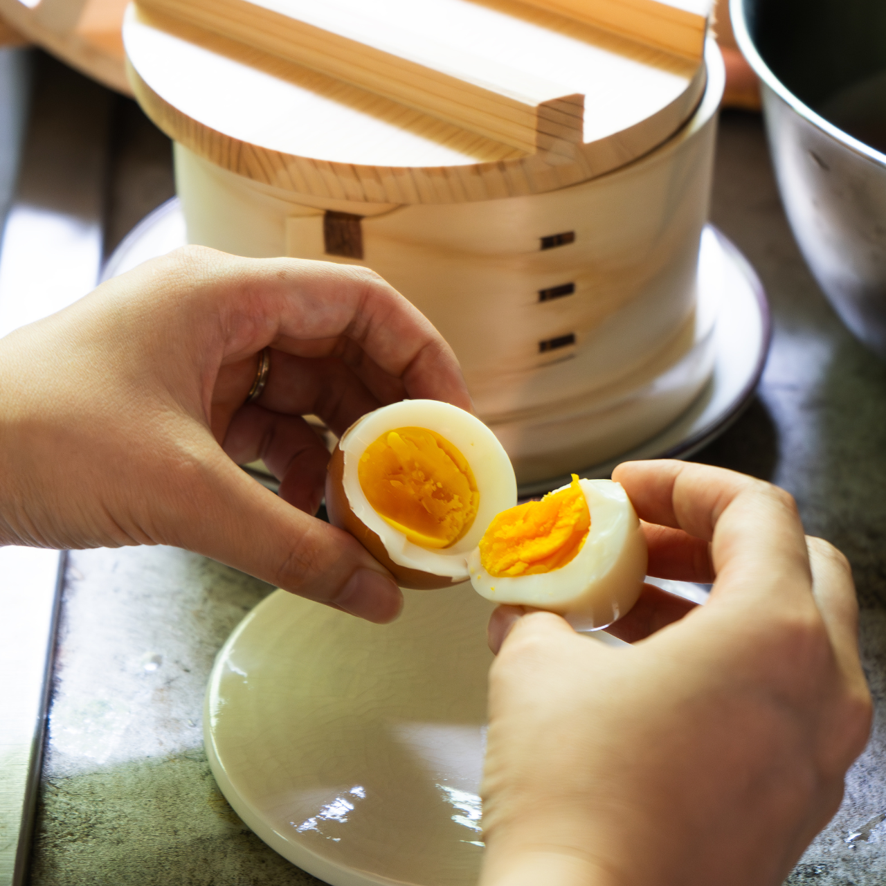 蒸し卵の作り方